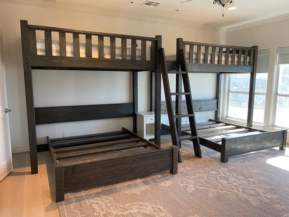 California Bunk Beds: Custom Solutions for Coastal and Mountain Retreats from Black Diamond Bunk Beds