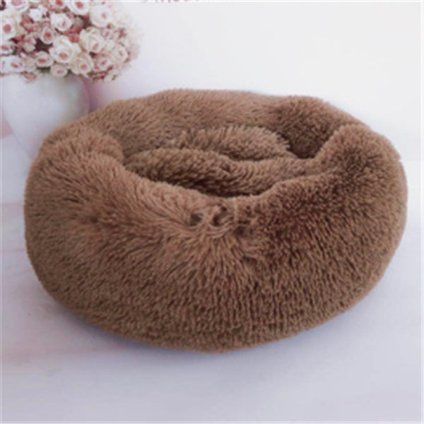 Round Long Hairy Autumn And Winter Nest Pad Pet Mattress