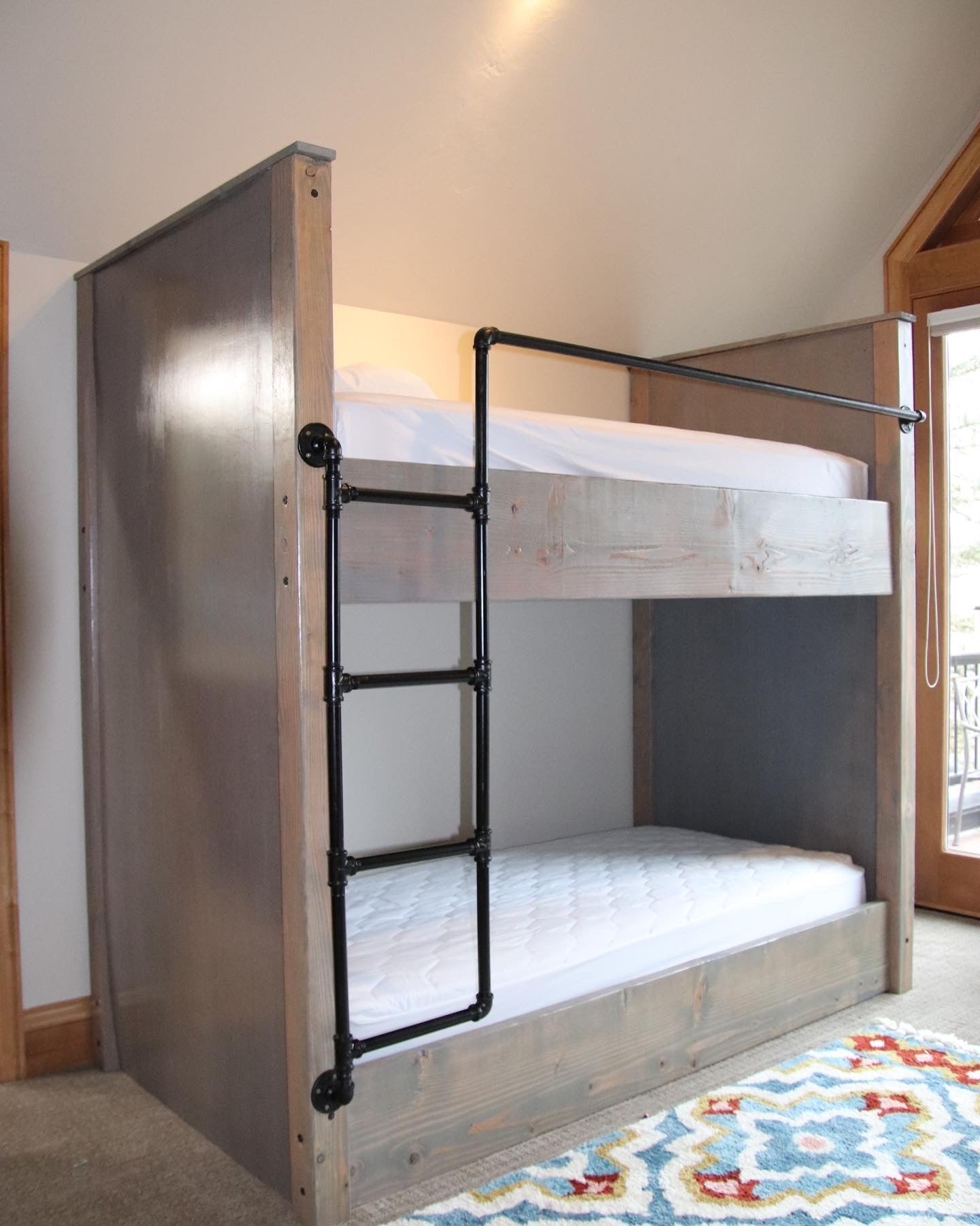 Snowmass Bunk Bed with Metal Railing