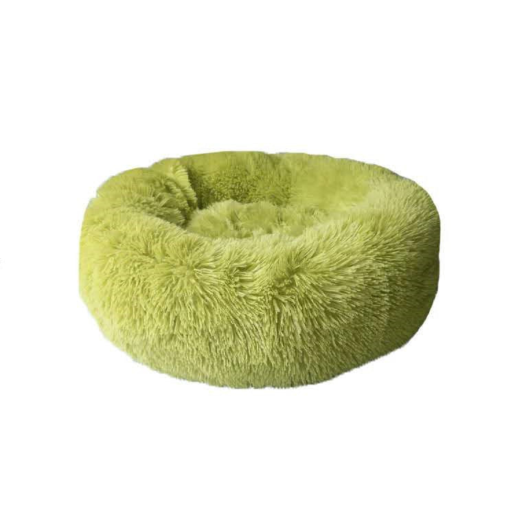 Round Long Hairy Autumn And Winter Nest Pad Pet Mattress