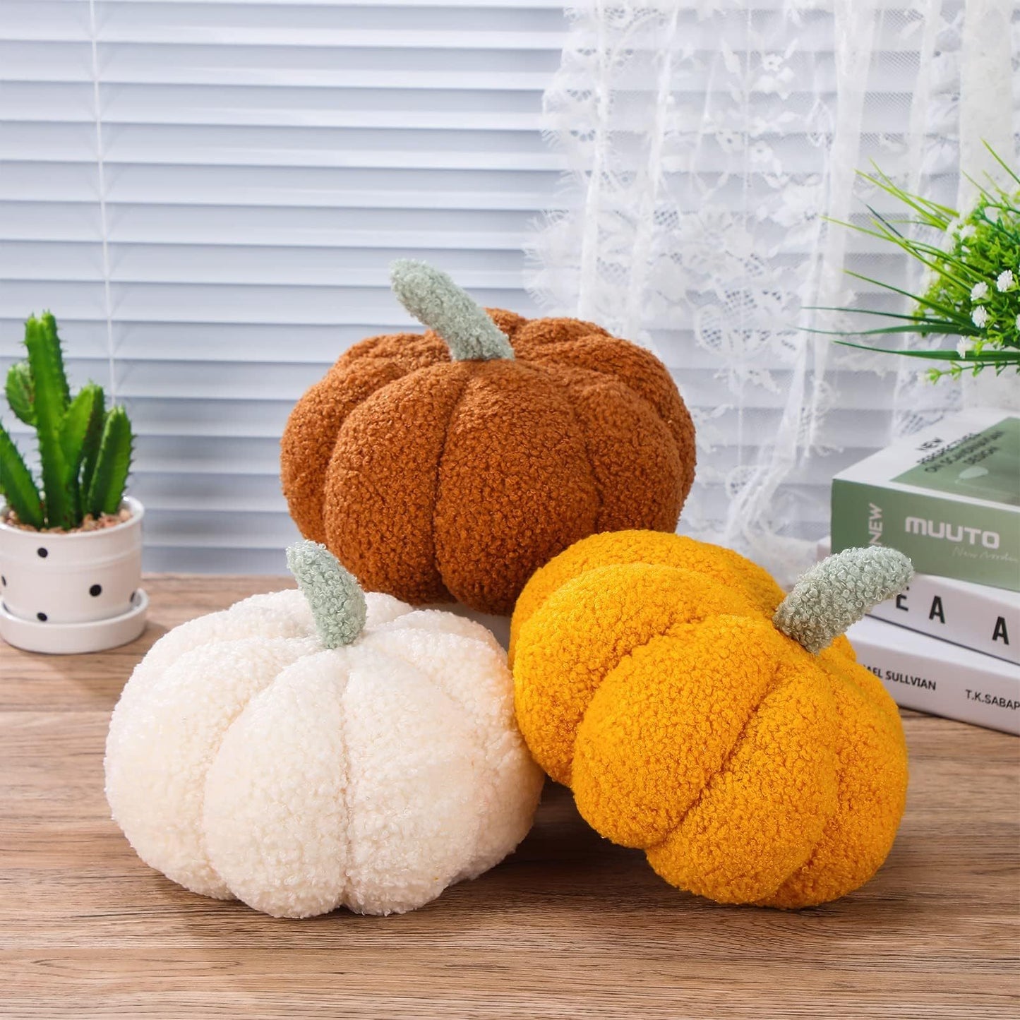 Designer's Choice Fall Season Pumpkin Pillows