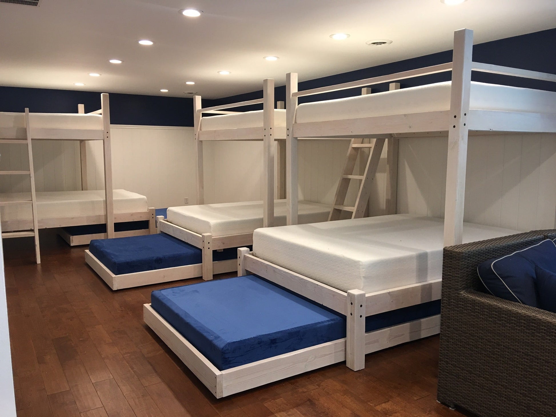 Beach House Quad Bunk Bed