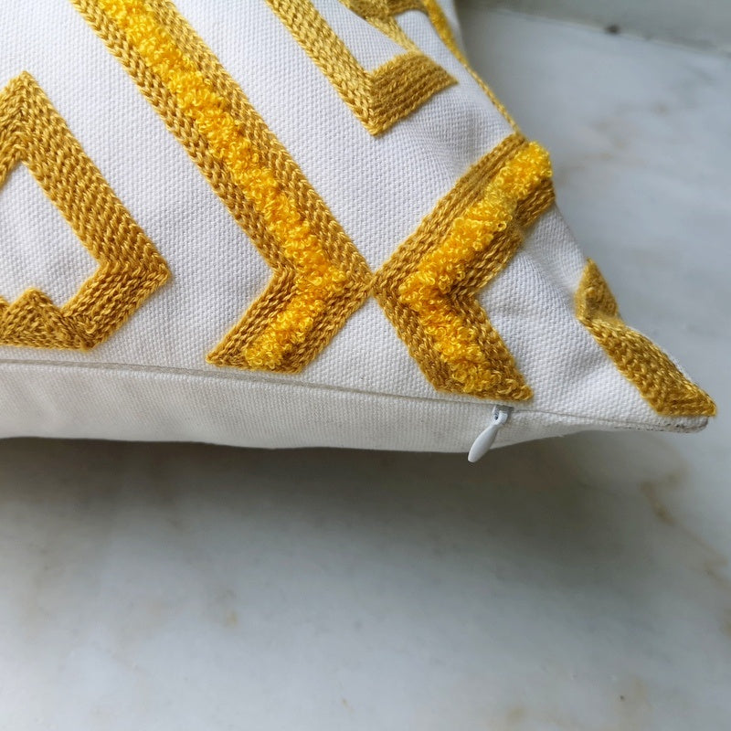 Designer's Choice Embroidered bedside pillow