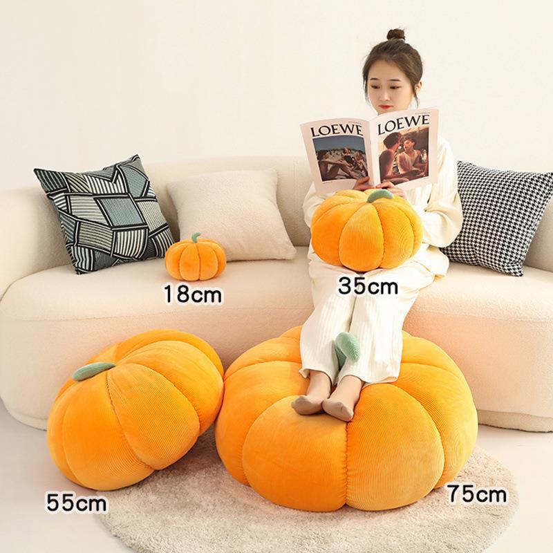 Home Modern Minimalist Pumpkin-shaped Pillow Cushion