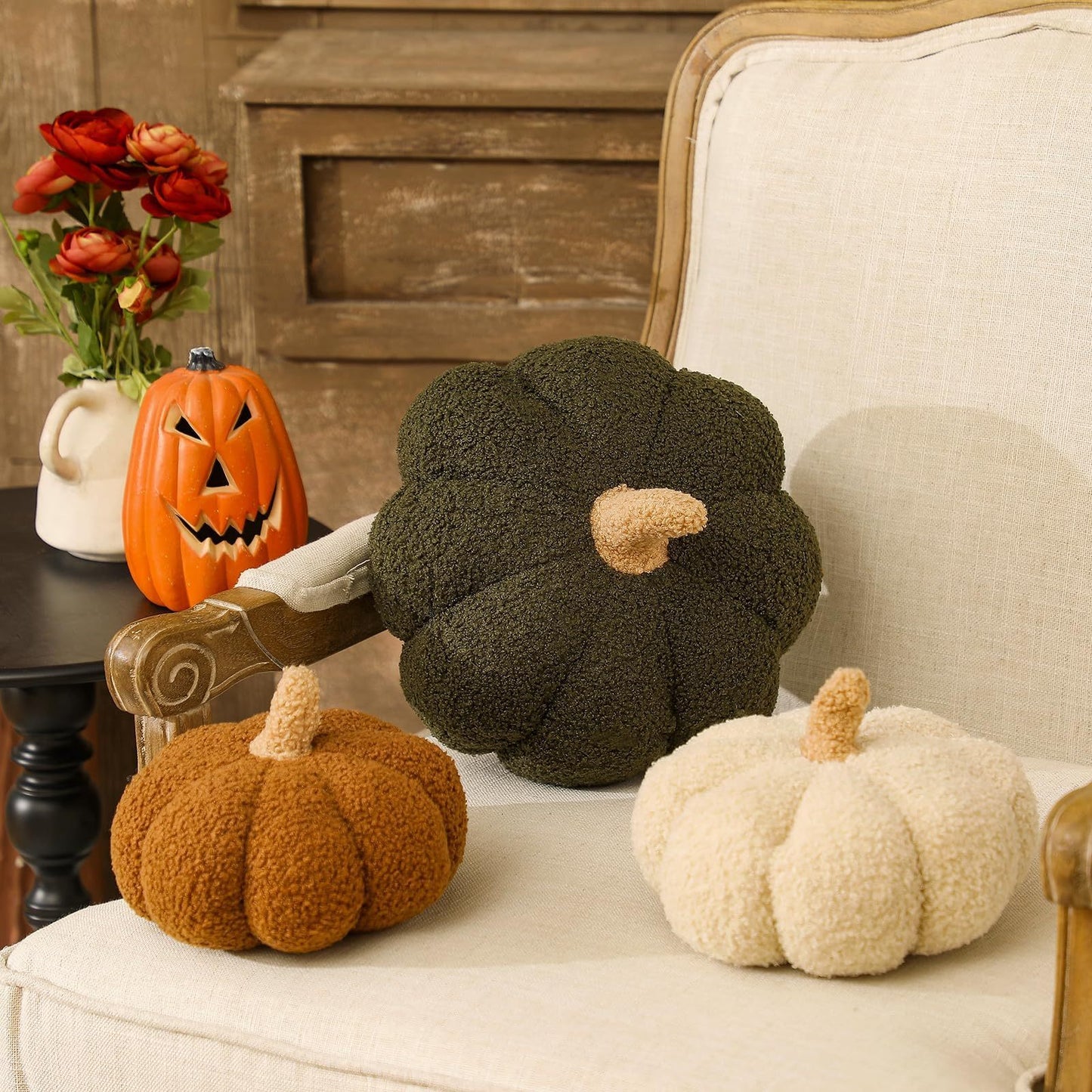 Designer's Choice Fall Season Pumpkin Pillows