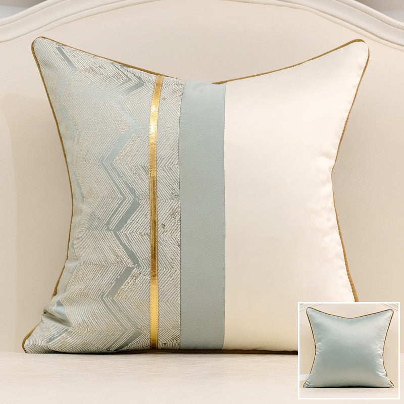 Geometric pattern ppcotton pillow