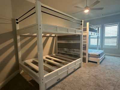 Carolina Beach Custom Quad Bunk Bed