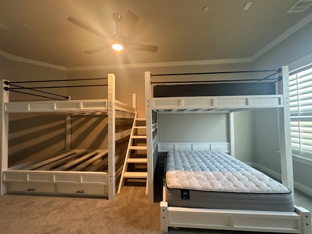 Carolina Beach Custom Quad Bunk Bed