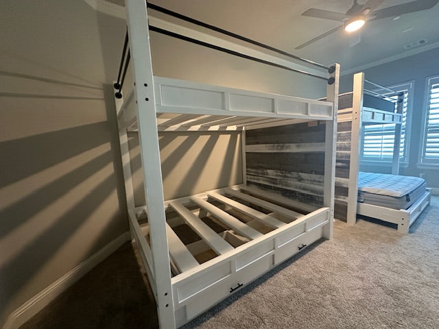 Carolina Beach Custom Quad Bunk Bed