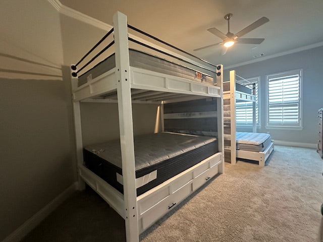 Carolina Beach Custom Quad Bunk Bed