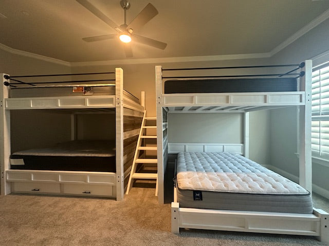 Carolina Beach Custom Quad Bunk Bed