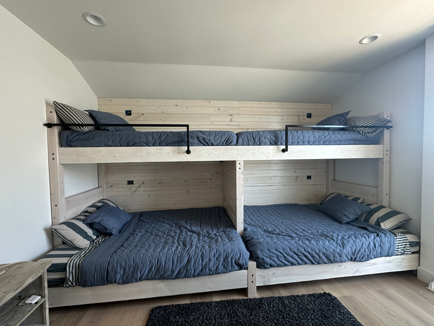 Panama City Beach Quad Bunkbed with Shiplap