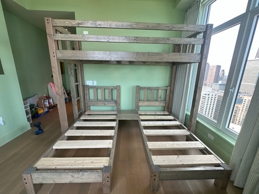 Chicago Triple Bunk Bed