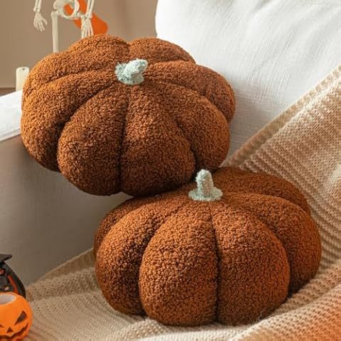 Designer's Choice Fall Season Pumpkin Pillows