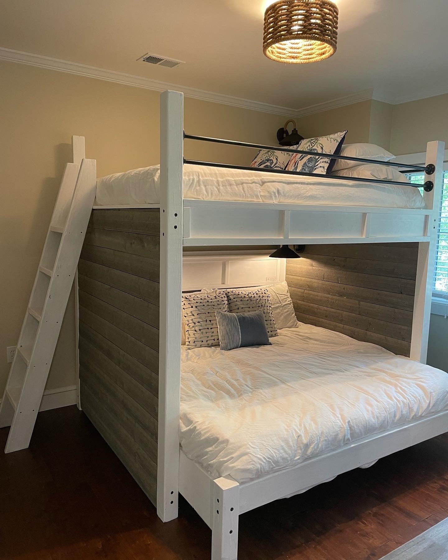 Carolina Beach Custom Barnwood Bunk Bed