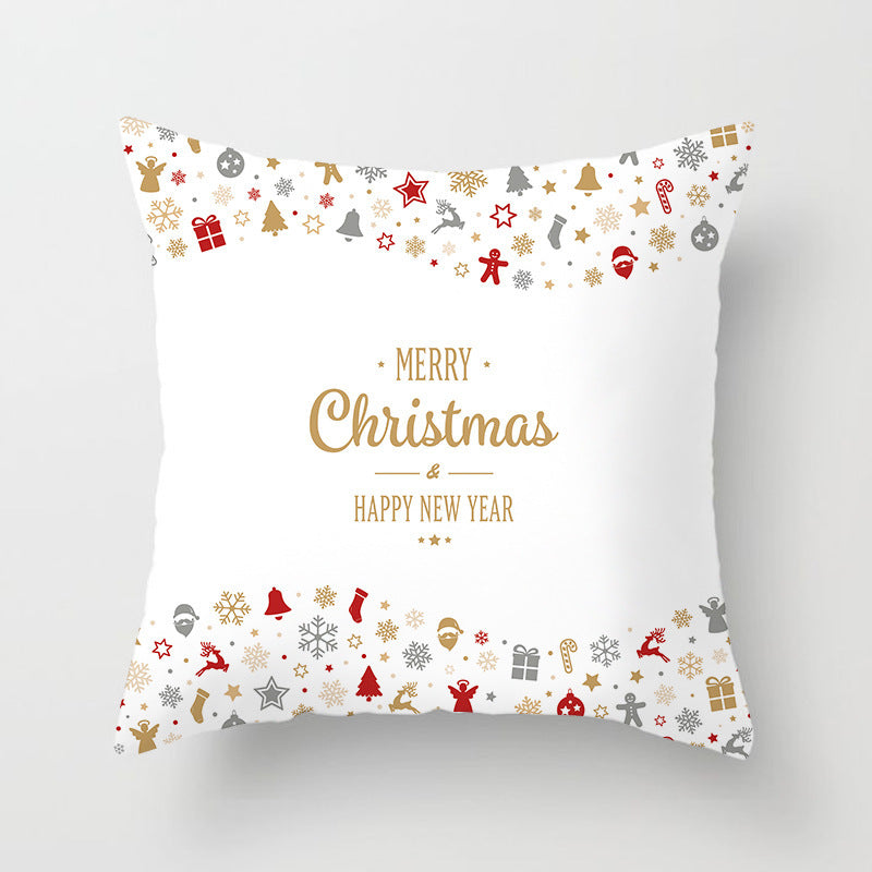 Designer's Choice Christmas Words Christmas Pillow Cover Only