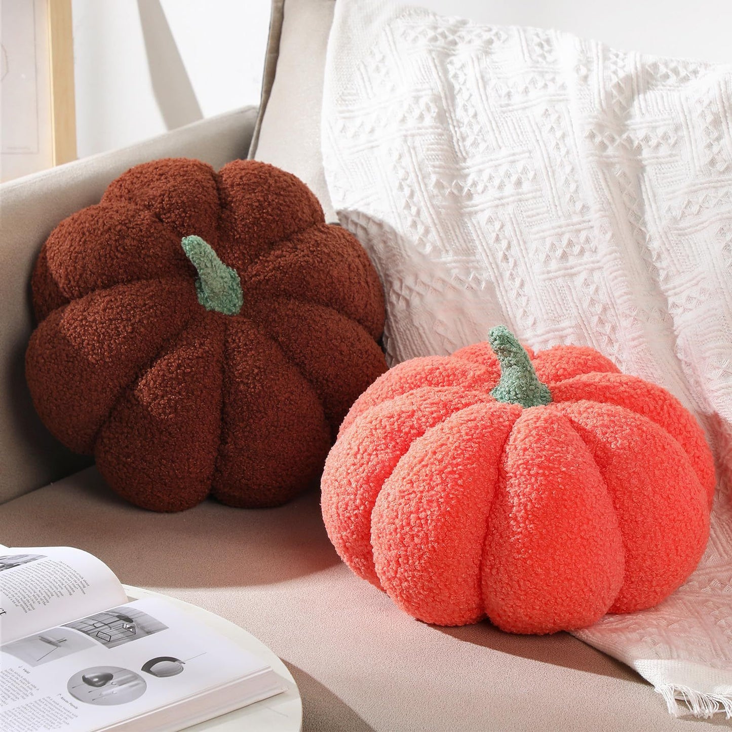 Designer's Choice Fall Season Pumpkin Pillows