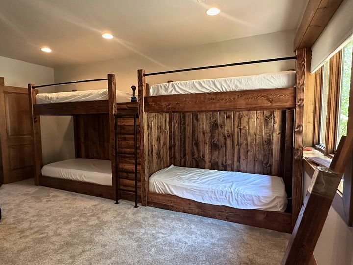 The Lake Tahoe Built In Looking Quad Bunk