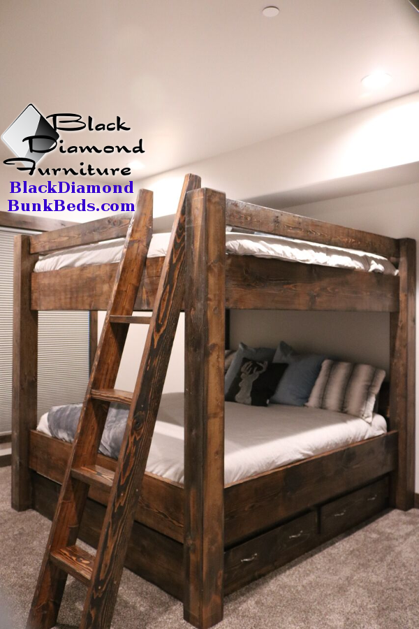 Mammoth Queen or King Bunk Bed