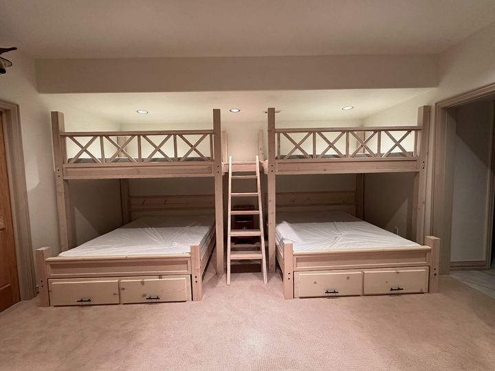 The Navarre Florida Quad Bunk Bed