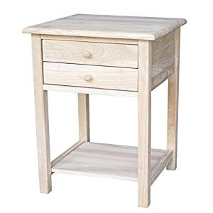 Matching Nightstand with 2 Drawers