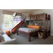 Twin over Queen Bunk Bed with Slide for Disney