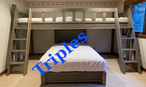 Triple Bunk Beds